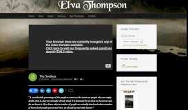 
							         The Soulless - Author Elva ThompsonAuthor Elva Thompson								  
							    
