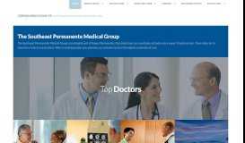 
							         The Southeast Permanente Medical Group								  
							    