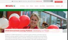 
							         The SPAR International Learning Platform - SPAR International								  
							    