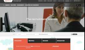 
							         The stages of our recruitment process | Veolia								  
							    