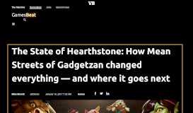
							         The State of Hearthstone: How Mean Streets of Gadgetzan changed ...								  
							    