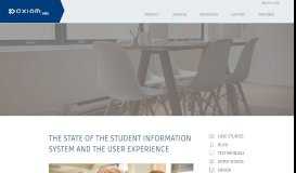 
							         The State of the Student Information System and the User ... - Axiom								  
							    