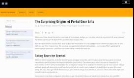
							         The Surprising Origins of Portal Gear Lifts | SuperATV								  
							    