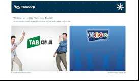 
							         the Tabcorp Toolkit								  
							    
