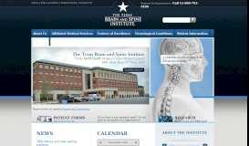 
							         The Texas Brain and Spine Institute								  
							    