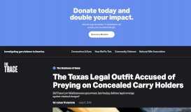 
							         The Texas Legal Outfit Accused of Preying on Concealed Carry Holders								  
							    