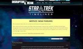 
							         The Time Portal Problem | Star Trek Timelines Forums - Disruptor ...								  
							    