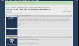 
							         The Time Traveler Machine is missing - Mod The Sims								  
							    