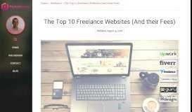 
							         The Top 10 Freelance Websites (And their Fees) - Digital Marketing ...								  
							    