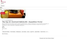 
							         The Top 10: Overland Vehicle Kit – Expedition Portal | Truck Stuff ...								  
							    