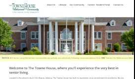 
							         The Towne House Retirement Community On-site Continuum Health ...								  
							    