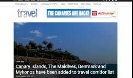 
							         The Travel Magazine - news, articles, reviews, guides and tips								  
							    