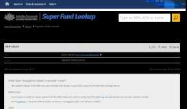 
							         The Trustee for My Future Super Fund | Super Fund Lookup								  
							    