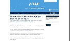 
							         The tunnel (next to the tunnel) that no one knows - News on TAP								  
							    