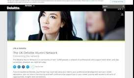 
							         The UK Deloitte Alumni Network - Alumni | Deloitte UK								  
							    