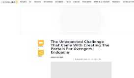 
							         The Unexpected Challenge That Came With Creating The Portals For ...								  
							    