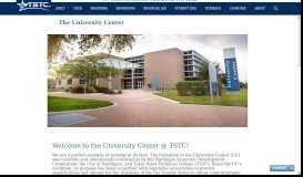 
							         The University Center | The University ... - Texas State Technical College								  
							    