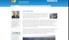 
							         The University | Koya University								  
							    