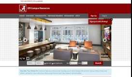 
							         The University of Alabama | Off Campus Housing Search								  
							    