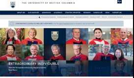 
							         The University of British Columbia								  
							    