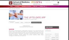 
							         The Up-to-Date APP | CME Learning Portal GHS USC SOMG								  
							    