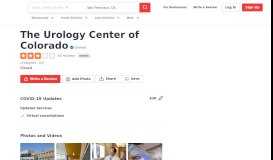 
							         The Urology Center of Colorado - 15 Photos & 53 Reviews - Urologists ...								  
							    