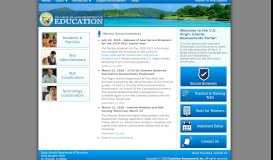 
							         the US Virgin Islands Assessments Portal!								  
							    
