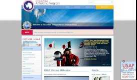 
							         The USAP Portal: Science and Support in Antarctica - Welcome to the ...								  
							    