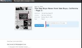 
							         The Van Nuys News from Van Nuys, California on May 31, 1953 ...								  
							    