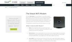 
							         The Viasat WiFi Modem - Exede								  
							    