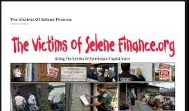 
							         The Victims Of Selene Finance - Exposing The Scams								  
							    