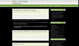 
							         The Virtual Portal™ property portal data feed management tool								  
							    