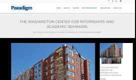 
							         The Washington Center for Internships and Academic ... - Paradigm								  
							    