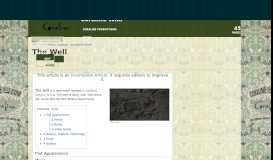 
							         The Well | Coraline Wiki | FANDOM powered by Wikia								  
							    