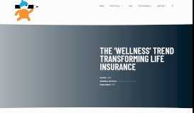 
							         The 'wellness' trend transforming life insurance - Content Sherpa								  
							    