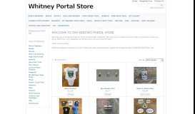 
							         THE WHITNEY PORTAL STORE								  
							    