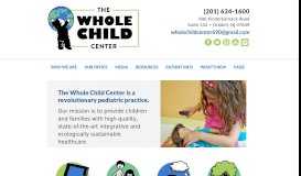
							         The Whole Child Center — Dr. Lawrence Rosen								  
							    