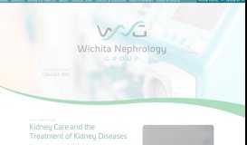 
							         The Wichita Nephrology Group | Kidney Care, Kidney Disease ...								  
							    