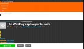 
							         The WiFiDog captive portal suite download | SourceForge.net								  
							    