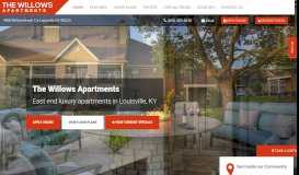 
							         The Willows Apartments | Luxury Apartments | Louisville, KY								  
							    