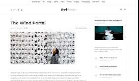 
							         The Wind Portal - Feel Desain | your daily dose of creativity								  
							    