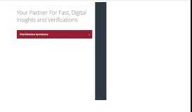 
							         The Work Number: The Leading Online Employment Verification ...								  
							    