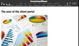 
							         The year of the client portal - InvestmentNews								  
							    
