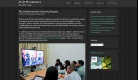 
							         The Zetech University eLearning Program | Asort IT solutions								  
							    