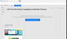 
							         ThemeHunt: Free Bootstrap Templates & Website Themes								  
							    