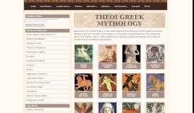 
							         THEOI GREEK MYTHOLOGY - Exploring Mythology in Classical ...								  
							    
