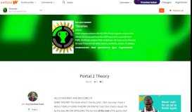 
							         Theories - Portal 2 Theory - Wattpad								  
							    