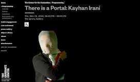 
							         There is a Portal: Kayhan Irani - The Center for the Humanities								  
							    