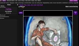 
							         There is some porn about Chell and Glados, and companion ...								  
							    