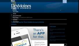 
							         There's an App for That: Mobile Access to Infinite Campus - Des ...								  
							    